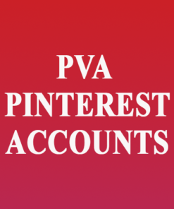 PVA PINTEREST ACCOUNTS