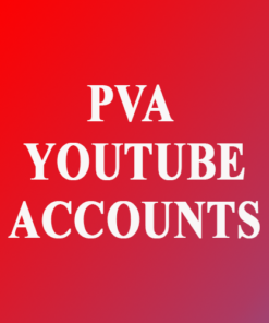 PVA YOUTUBE ACCOUNTS